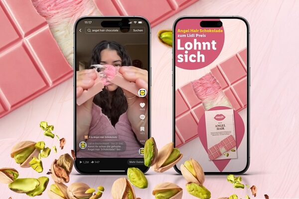 Angel Hair Schokolade in limitierter Edition ab nächster Woche bei Lidl erhältlich / Schokotrend ab sofort exklusiv über TikTok einkaufen