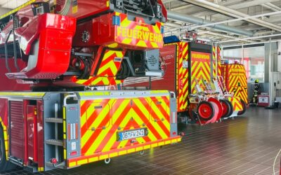 FW-OB: Brand in Entsorgungsbetrieb – Feuerwehr Oberhausen mehrere Stunden im Einsatz