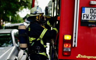 FW-DO: Feuerwehr löscht Entstehungsbrand an Warmwassertherme