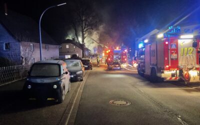 FW-DO: Brechten – Haus in Vollbrand
