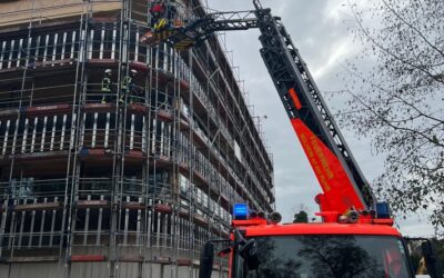 FW-MH: Arbeitsunfall auf Baustelle in Müllheim-Saarn