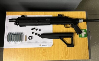 BPOL NRW: Verdächtiger Gegenstand im Zug: Bundespolizei beschlagnahmt Langwaffe