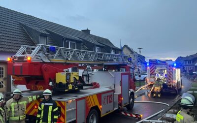Feuerwehr Kalkar: Küchenbrand in Kalkar