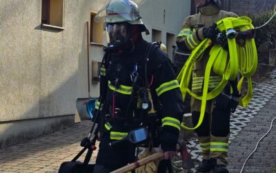 FW Königswinter: Feuer in Küche schnell gelöscht