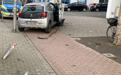 POL-MS: Pkw verunfallt auf Hammer Straße – Fahrer unter Drogeneinfluss