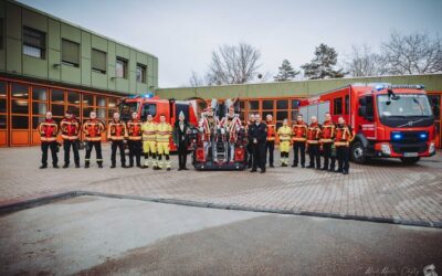 FW Düren: Royaler Besuch in der Feuer- und Rettungswache Düren