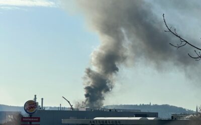 FW-BN: Feuerwehreinsatz bei Brand in Bonner Müllverbrennungsanlage