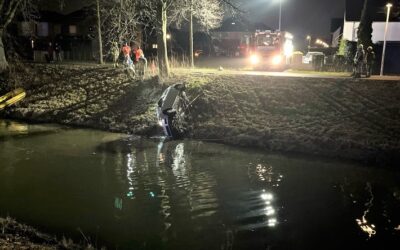 POL-COE: Lüdinghausen, Dietrich-Bonhoeffer-Ring/Auto rollt in Ostenstever – Fahrerin gerettet