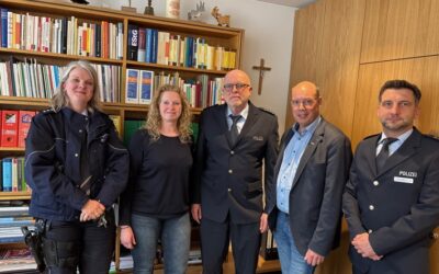POL-SO: Neuer Wachleiter Warstein macht Antrittsbesuch beim Rüthener Bürgermeister