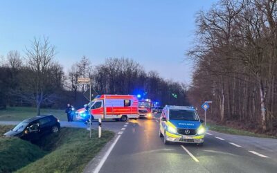 POL-COE: Nordkirchen, K 2/ Alkoholisiert in den Graben gefahren