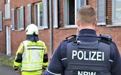 POL-NE: Gemeinsame Übung: Polizei und Feuerwehr trainieren für den Ernstfall
