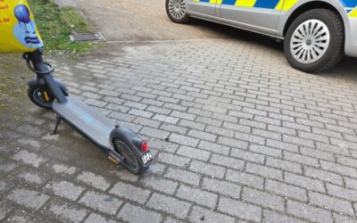 POL-AC: DIY-Kennzeichen überzeugt nicht – E-Scooter ohne Versicherung gestoppt