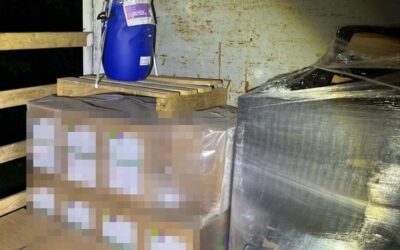 POL-BI: Aktueller Polizeieinsatz: Verkehrsunsicherer LKW mit gefährlicher Ladung aus dem Verkehr gezogen