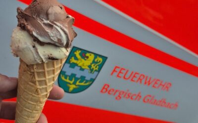 FW-GL: Viele Einsätze bei großer Hitze: Feuerwehr und Rettungsdienst in Bergisch Gladbach stark gefordert