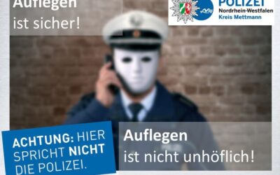 POL-ME: 75-Jährige durch falschen Polizisten betrogen – 2606131