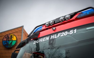 FW Düren: Brand in Einzelhandelsgeschäft