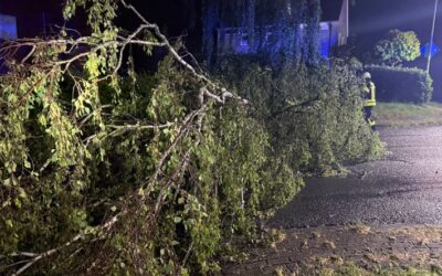 FW-KLE: Drei wetterbedingte Einsätze für die Freiwillige Feuerwehr Bedburg-Hau (Korrektur: Jetzt mit Einsatzbildern!)