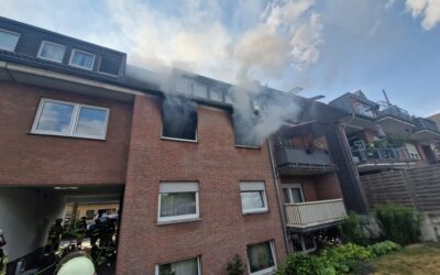 FW Meerbusch: Wohnungsbrand in Meerbusch