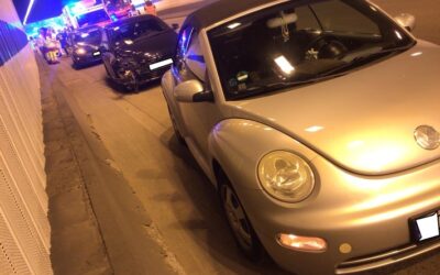 FW-BO: Verkehrsunfall im Tunnel auf der A40 in Fahrtrichtung Dortmund