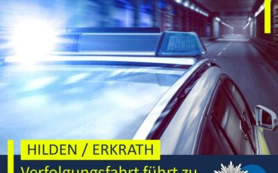 POL-ME: Verfolgungsfahrt führt zu zwei Wohnungsdurchsuchungen: Mehrere Verfahren eingeleitet – 2607040