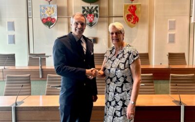 POL-HF: Bürgermeistergespräche im Kreis Herford – Austausch zwischen Polizeidirektor Christian Lübke und Bürgermeisterin Susanne Rutenkröger