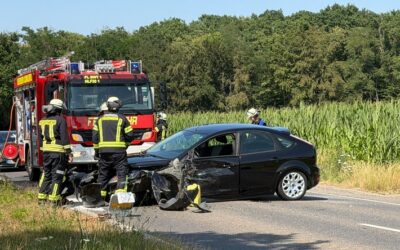 FFW Schwalmtal: Technische Hilfeleistung nach Verkehrsunfall mit zwei Pkw