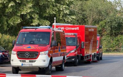 FFW Schwalmtal: Korrekturmeldung: Gefahrstoffeinsatz in einem Industriebetrieb in Waldniel