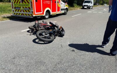 POL-GM: Unfall im Eimündungsbereich