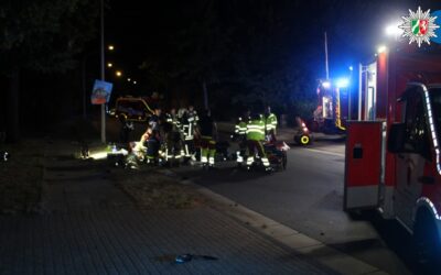 POL-OB: 24-jähriger Motorradfahrer bei Verkehrsunfall tödlich verletzt