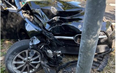 POL-MG: Alleinunfall – Fahrer und Beifahrer leicht verletzt