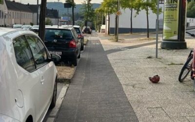 POL-BI: Fahrrad-Fahrer nach Unfall gesucht