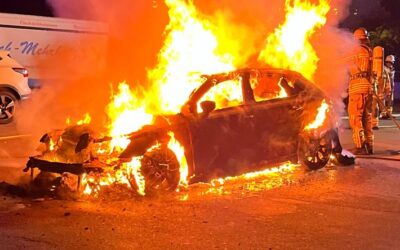 POL-DU: Bergheim: Audi in Brand gesetzt – Zeugen gesucht