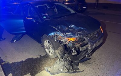 POL-HA: Verkehrsunfall mit Sachschaden / nur noch 150 Meter