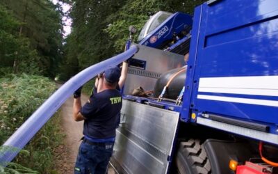 FW Kranenburg: Gemeinsame Übung wird zum Ernstfall: Feuerwehr und THW bewähren sich im Einsatz