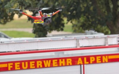 FW Alpen: Waldbrand in Veen