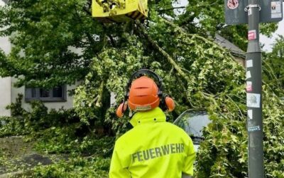 FW Ratingen: Unwetter sorgt für erhöhtes Einsatzaufkommen