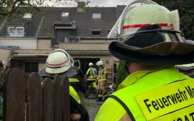 FW Meerbusch: Pressemitteilung der Feuerwehr Meerbusch zu einem Küchenbrand nach Fettexplosion in Meerbusch-Osterath