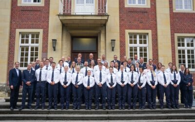 POL-COE: Kreispolizeibehörde Coesfeld/30 neue Polizistinnen und Polizisten begrüßt