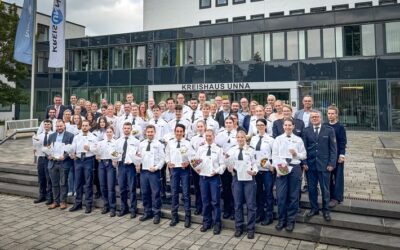 POL-UN: Kreis Unna – 28 Polizeibeamtinnen und Polizeibeamte treten ihren Dienst bei der Kreispolizeibehörde Unna an
